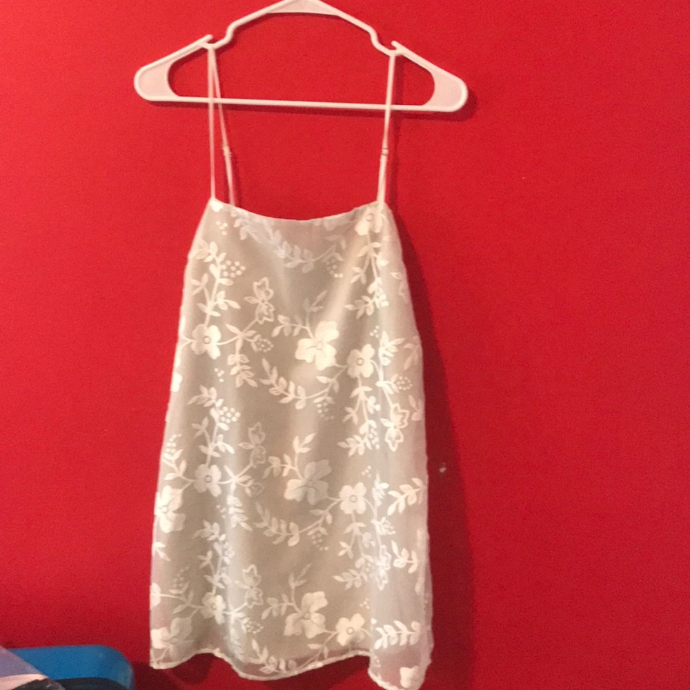 Adorable white dress